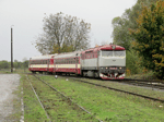 Výlovový zvláštní vlak z Kojetína přijíždí do Tovačova   Foto: Stanislav Plachý