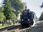 "Matěj" 433.002 krátce poté, co přivezl do Tovačova zvláštní vlak od Kojetína   Foto: Stanislav Plachý